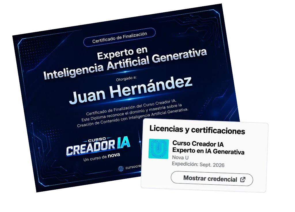 Certificado de Experto en Inteligencia Artificial Generativa